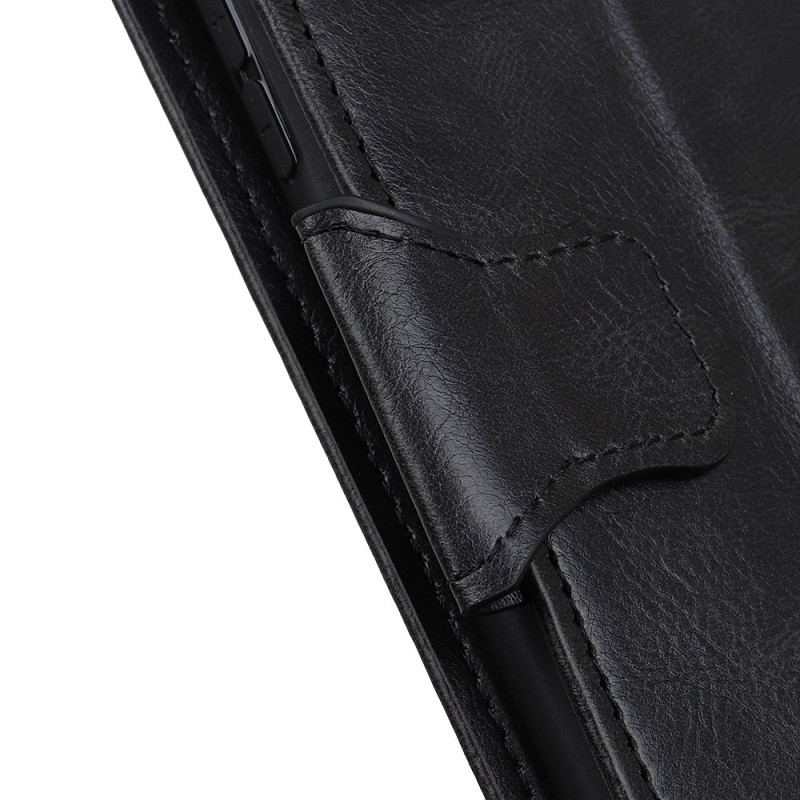 Capa Flip Para OnePlus 10 Pro 5G Fecho Reversível Efeito Couro