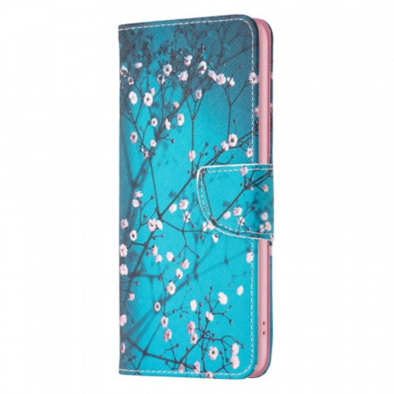 Capa Flip Para OnePlus 10 Pro 5G Ramos Floridos