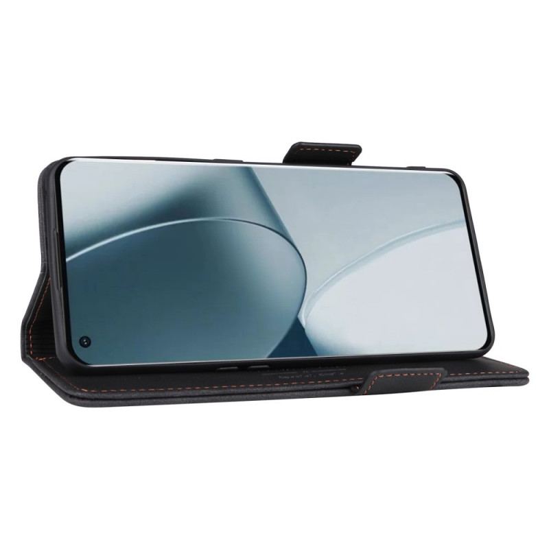 Capa Flip Para OnePlus 10 Pro 5G Refinamento Luxuoso