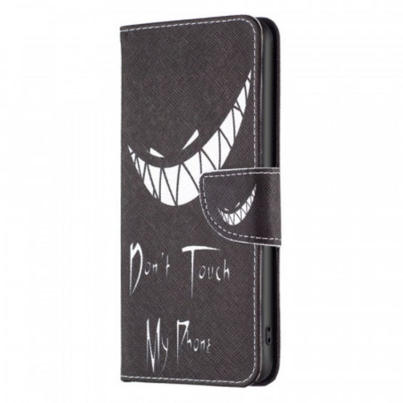 Capa Flip Para OnePlus 10 Pro 5G Telefone Do Diabo