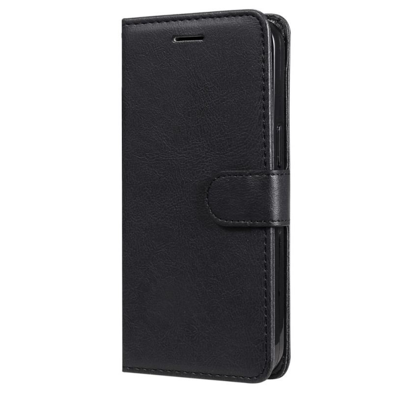 Capa Folio Para OnePlus 10 Pro 5G De Cordão Estilo De Couro Simples Com Tiras