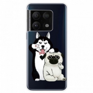 Capa Para OnePlus 10 Pro 5G Cachorros Engraçados