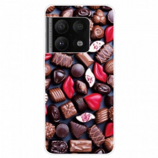 Capa Para OnePlus 10 Pro 5G Chocolate Flexível