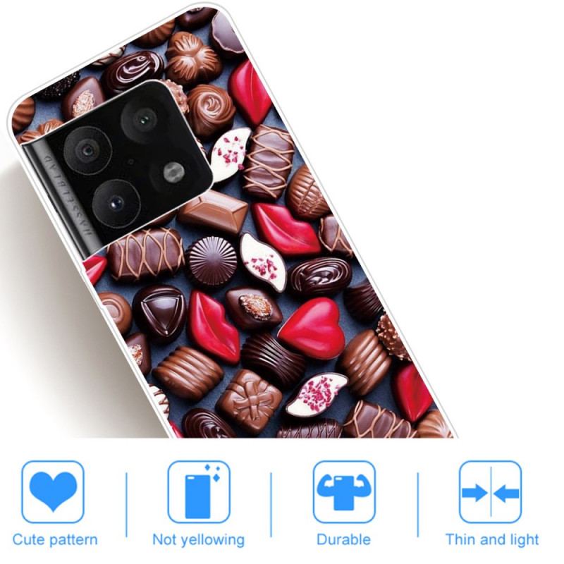 Capa Para OnePlus 10 Pro 5G Chocolate Flexível