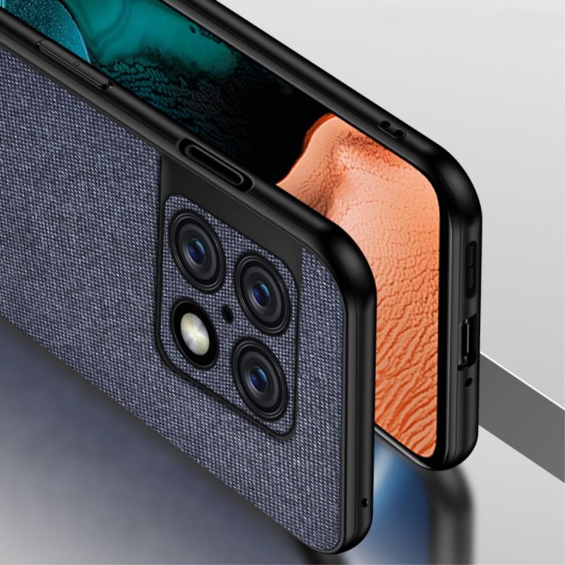 Capa Para OnePlus 10 Pro 5G Couro Falso De Textura Dupla