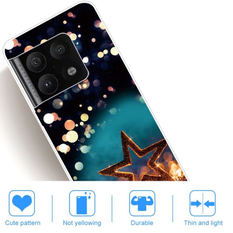 Capa Para OnePlus 10 Pro 5G Estrela Flexível