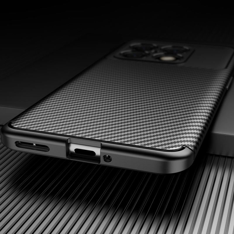 Capa Para OnePlus 10 Pro 5G Fibra De Carbono Flexível