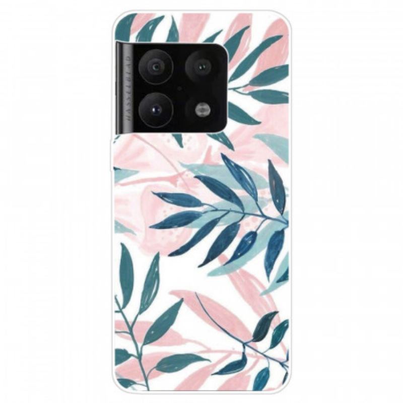 Capa Para OnePlus 10 Pro 5G Folhas