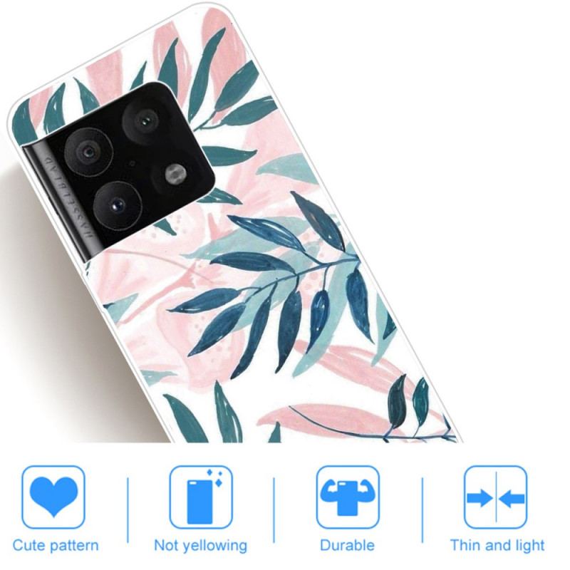 Capa Para OnePlus 10 Pro 5G Folhas