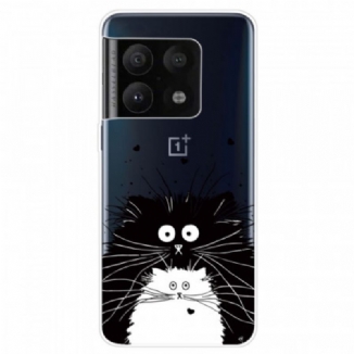 Capa Para OnePlus 10 Pro 5G Gatos Surpresos