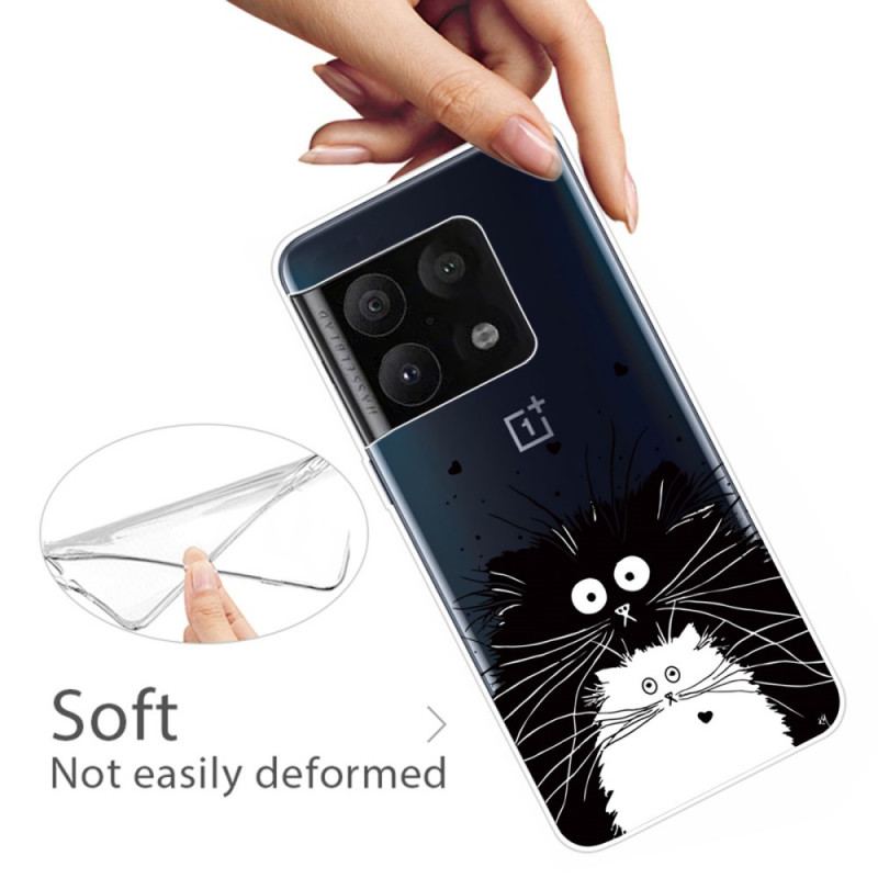 Capa Para OnePlus 10 Pro 5G Gatos Surpresos