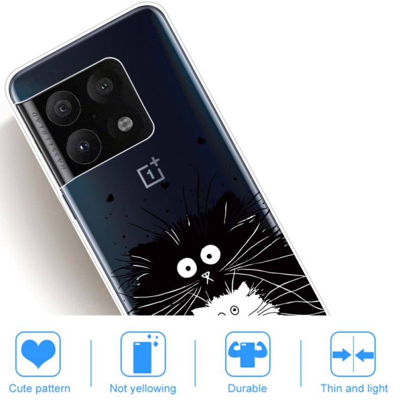 Capa Para OnePlus 10 Pro 5G Gatos Surpresos