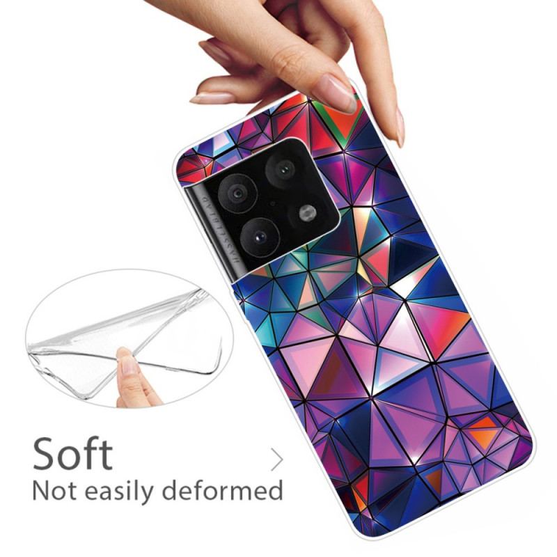 Capa Para OnePlus 10 Pro 5G Geometria Flexível