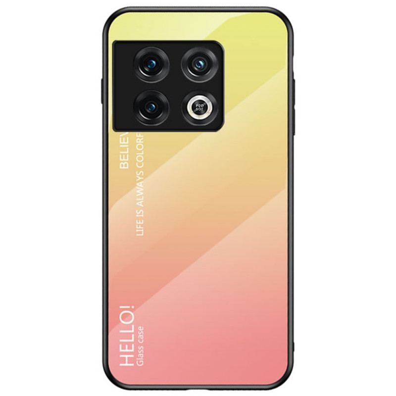 Capa Para OnePlus 10 Pro 5G Olá Vidro Temperado