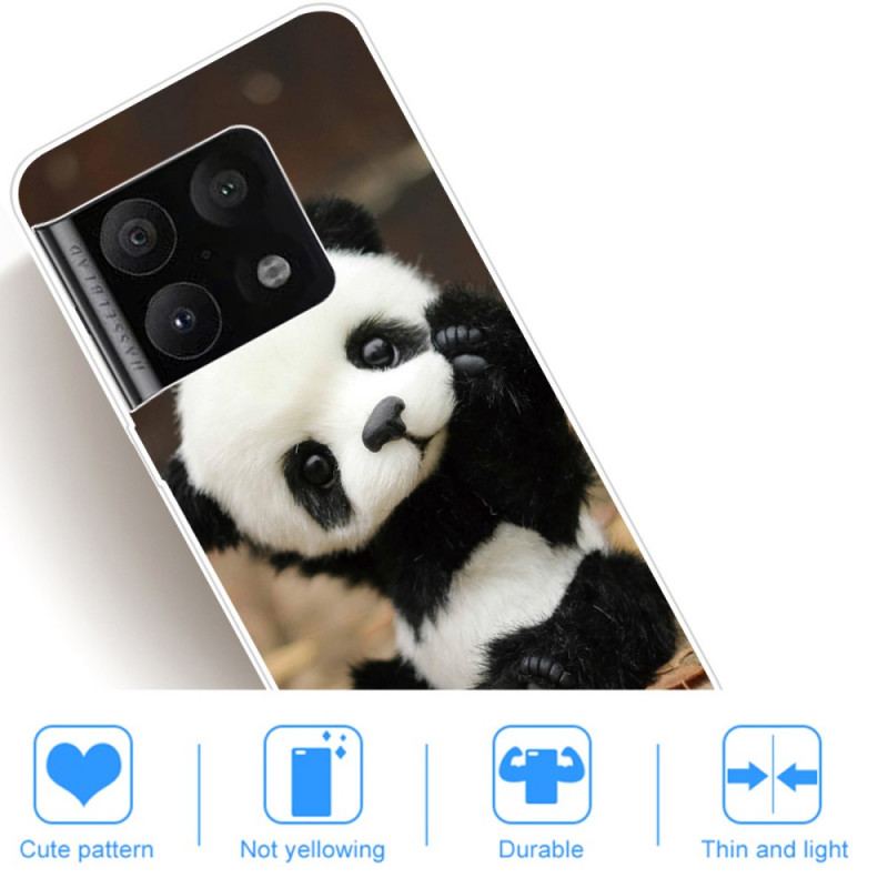 Capa Para OnePlus 10 Pro 5G Panda Flexível