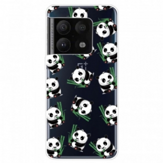 Capa Para OnePlus 10 Pro 5G Pequenos Pandas