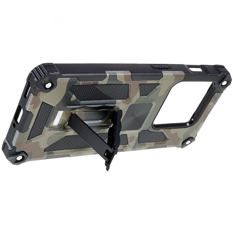 Capa Para OnePlus 10 Pro 5G Suporte Removível De Camuflagem