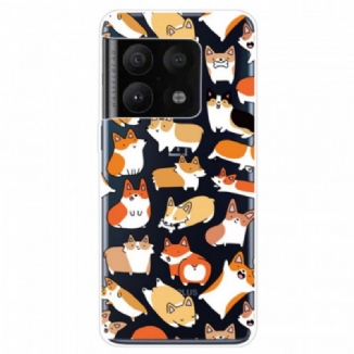 Capa Para OnePlus 10 Pro 5G Vários Cães