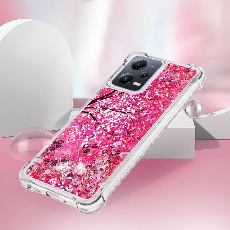 Capa De Celular Para Poco X5 5G Árvore Glitter