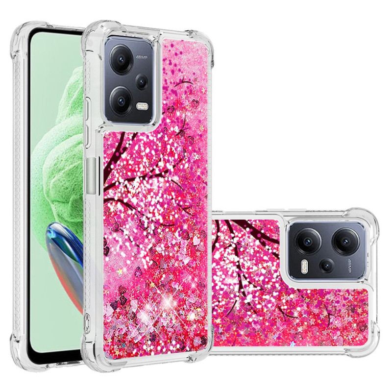 Capa De Celular Para Poco X5 5G Árvore Glitter