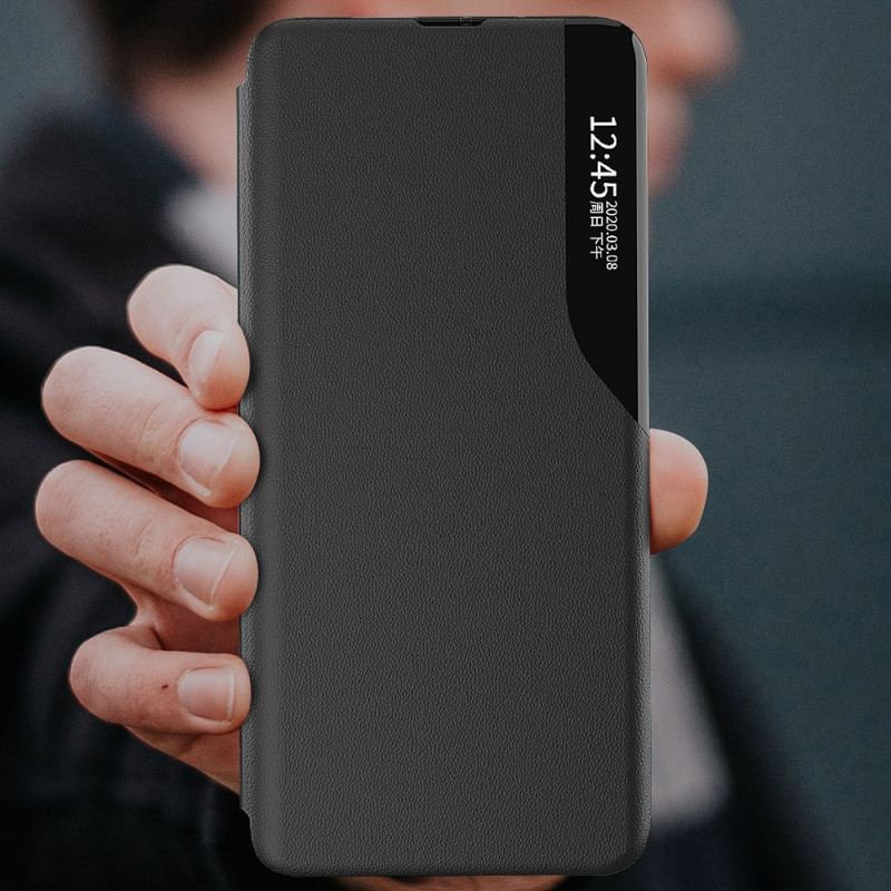 Capa De Celular Para Poco X5 5G Couro Sintético