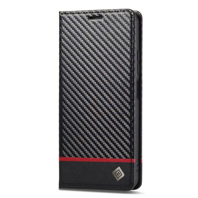 Capa De Celular Para Poco X5 5G Flip Fibra De Carbono Lc.imeeke