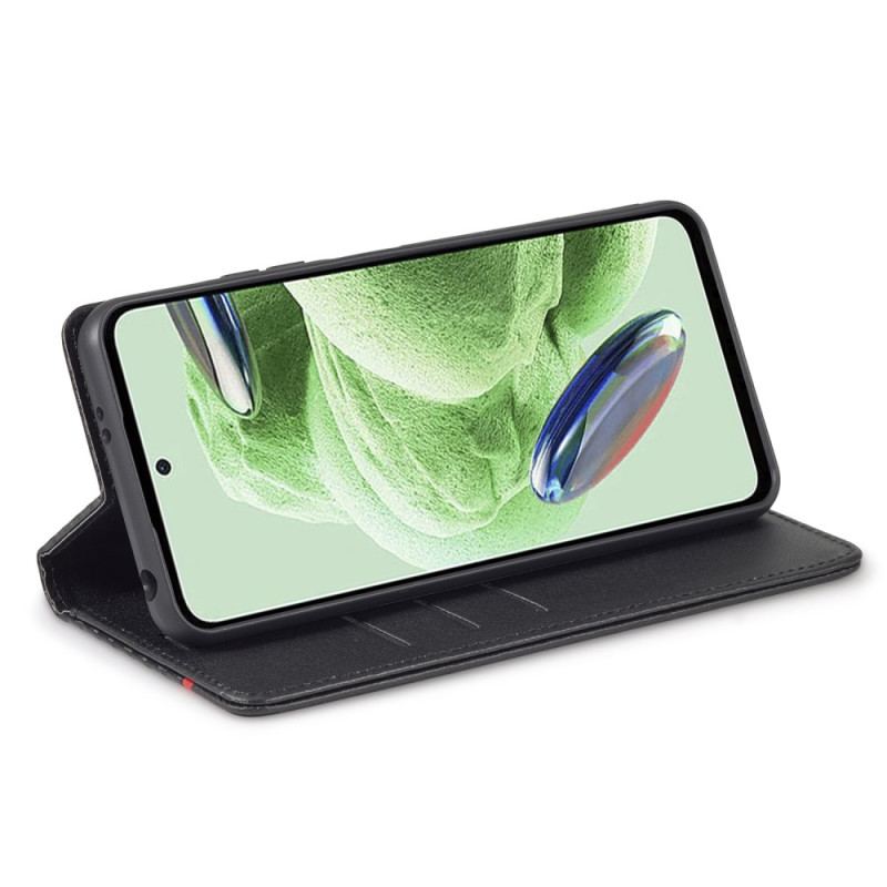 Capa De Celular Para Poco X5 5G Flip Fibra De Carbono Lc.imeeke