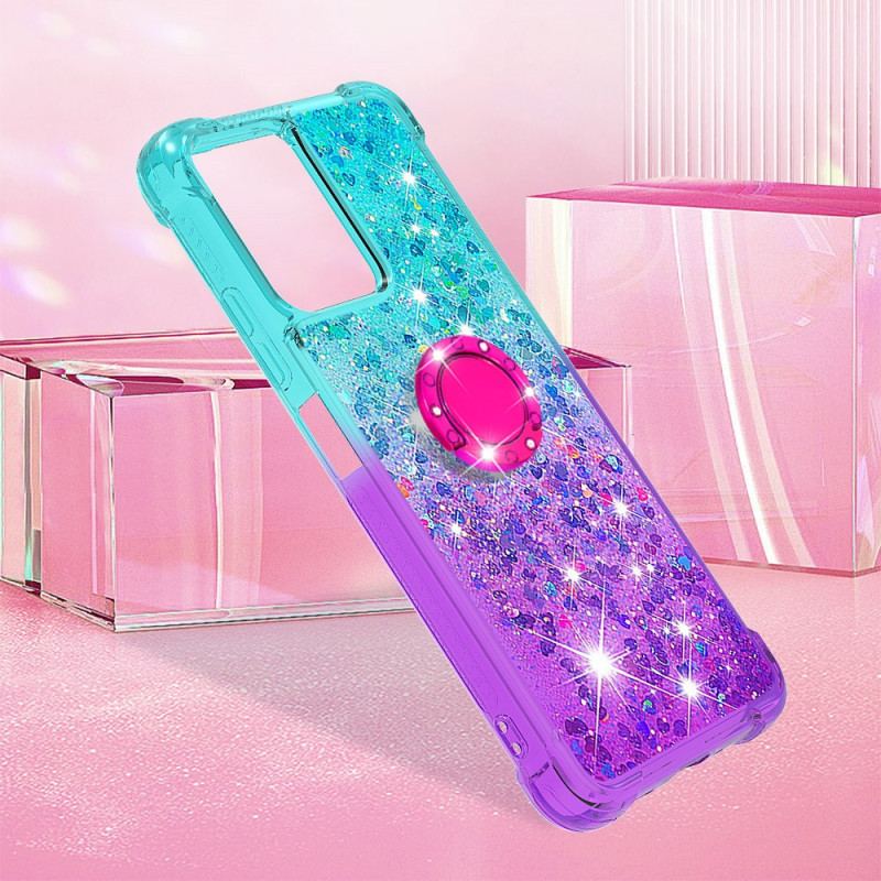 Capa De Celular Para Poco X5 5G Suporte De Anel Glitter