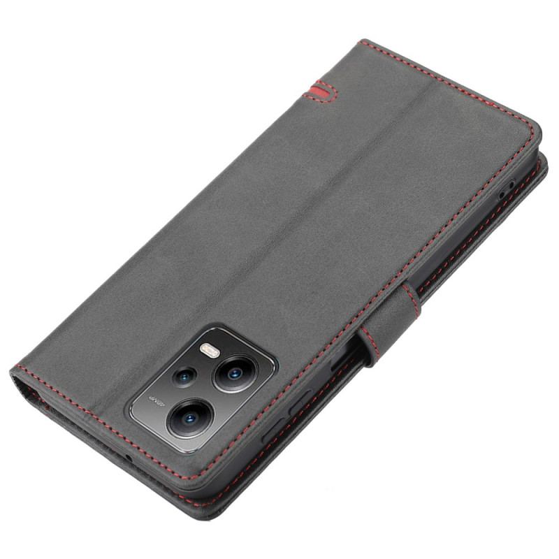 Capa Flip Para Poco X5 5G Linha Efeito Couro