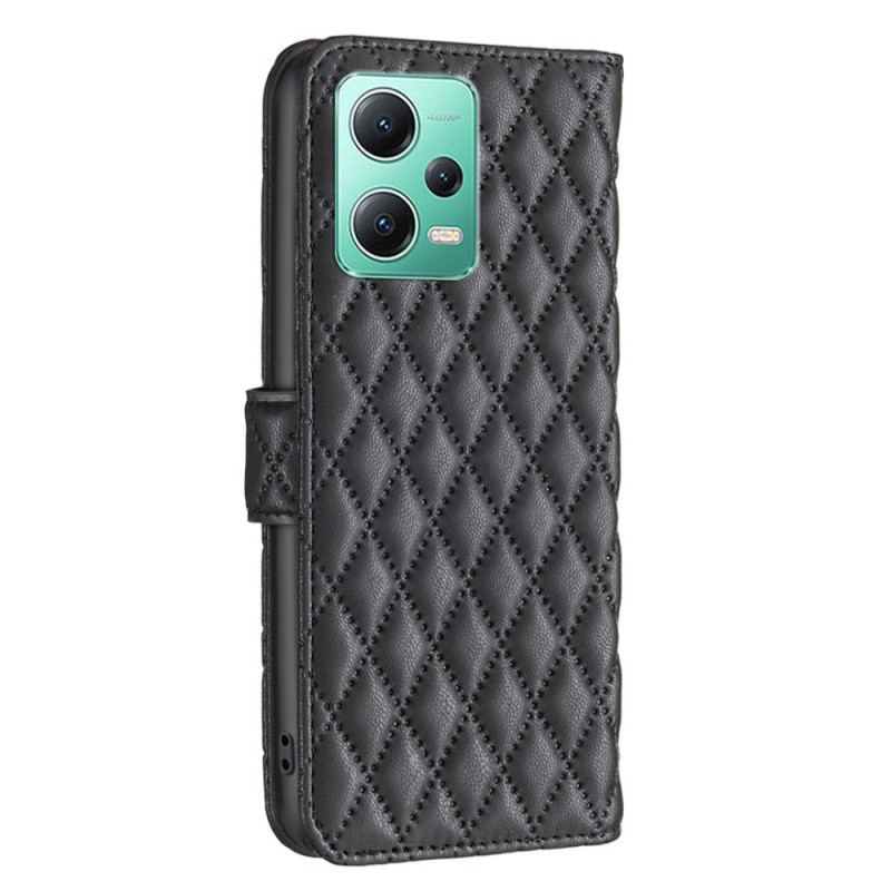 Capa Folio Para Poco X5 5G Cor Binfen Acolchoada