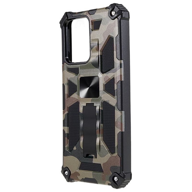 Capa Para Poco X5 5G Suporte Removível De Camuflagem