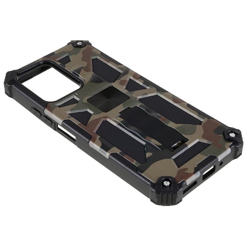 Capa Para Poco X5 5G Suporte Removível De Camuflagem