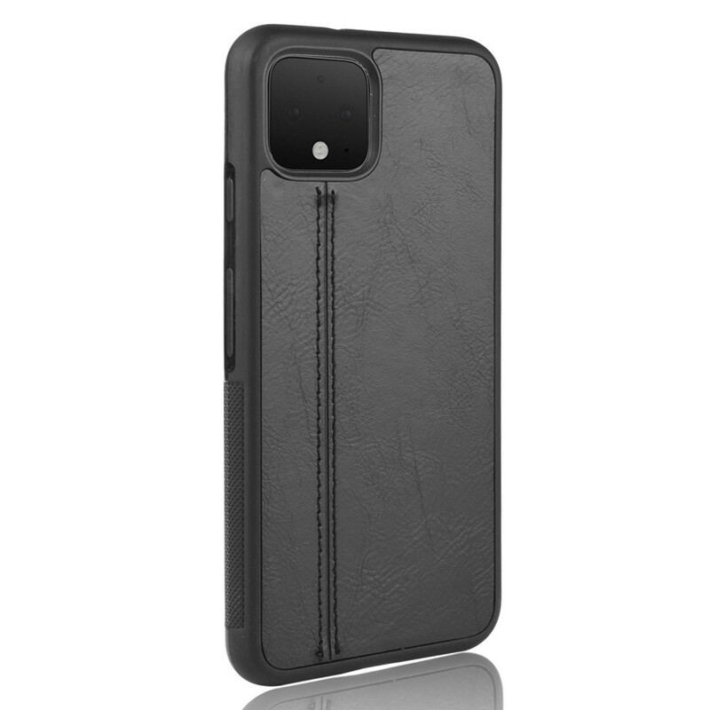 Capa Para Google Pixel 4 XL Efeito Couro Couture