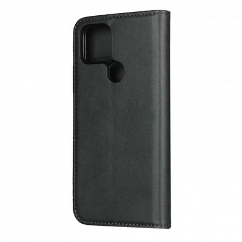 Capa De Celular Para Google Pixel 4A 5G Flip Couro Rachado