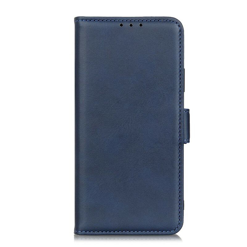 Capa Flip Para Google Pixel 4A 5G De Couro Aba Dupla