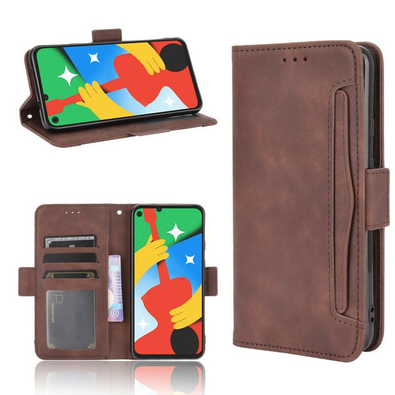 Capa Flip Para Google Pixel 4A 5G Multi-card Premier Class