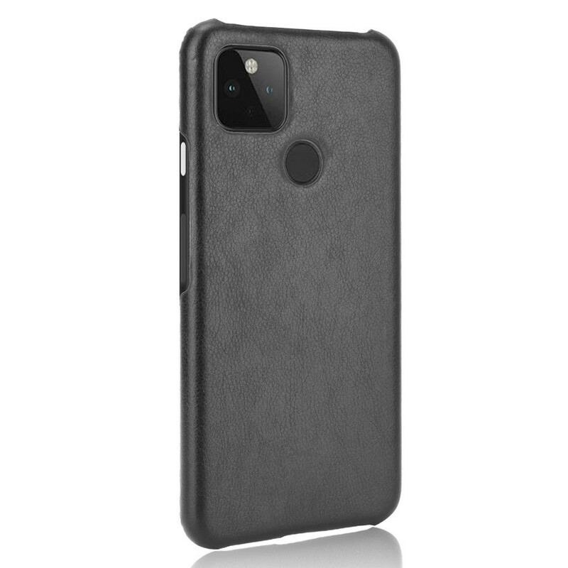 Capa Para Google Pixel 4A 5G Efeito Couro De Desempenho Lichia