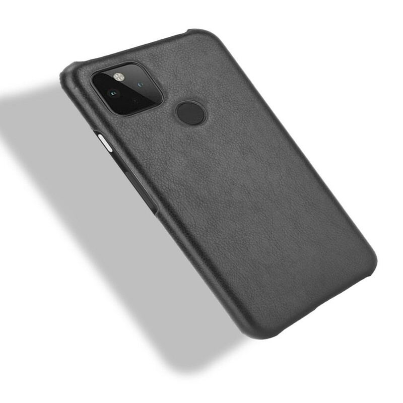 Capa Para Google Pixel 4A 5G Efeito Couro De Desempenho Lichia