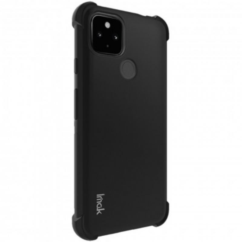 Capa Para Google Pixel 4A 5G Silicone Flexível Com Filme Para Tela Imak