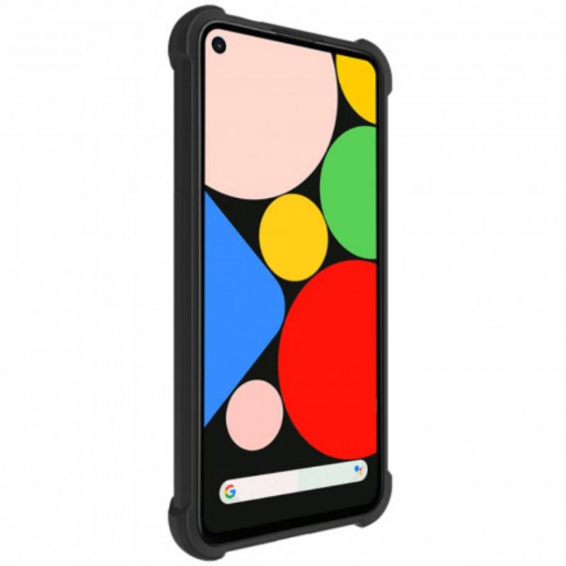 Capa Para Google Pixel 4A 5G Silicone Flexível Com Filme Para Tela Imak