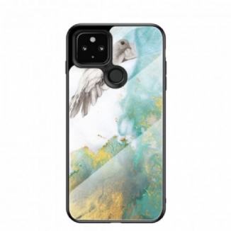 Capa Para Google Pixel 4A 5G Vidro Temperado De Cores Premium