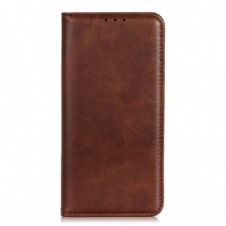 Capa De Celular Para Xiaomi 13 Lite Flip Couro Rachado