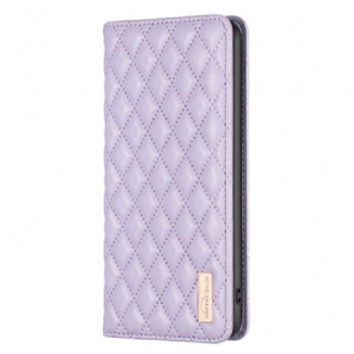 Capa De Celular Para Xiaomi 13 Lite Flip Estilo De Cor Binfen Acolchoado