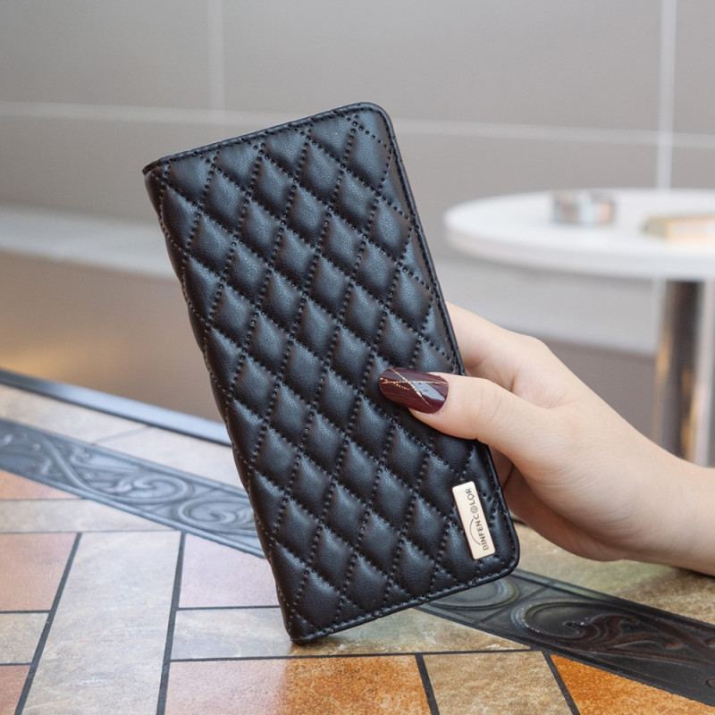 Capa De Celular Para Xiaomi 13 Lite Flip Estilo De Cor Binfen Acolchoado