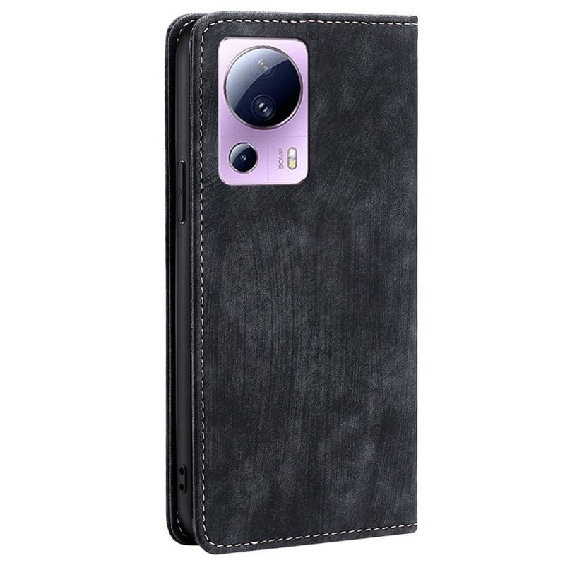 Capa De Celular Para Xiaomi 13 Lite Flip Retrô