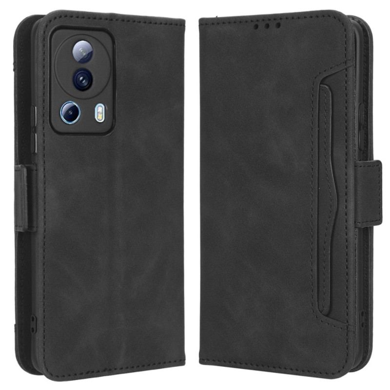 Capa De Couro Para Xiaomi 13 Lite Cartões Múltiplos