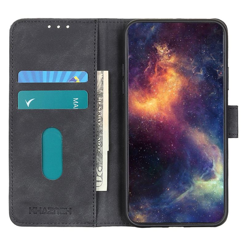 Capa De Couro Para Xiaomi 13 Lite Khazneh