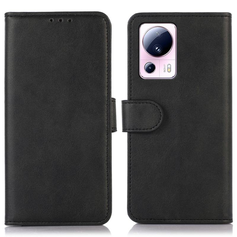 Capa De Couro Para Xiaomi 13 Lite Unido