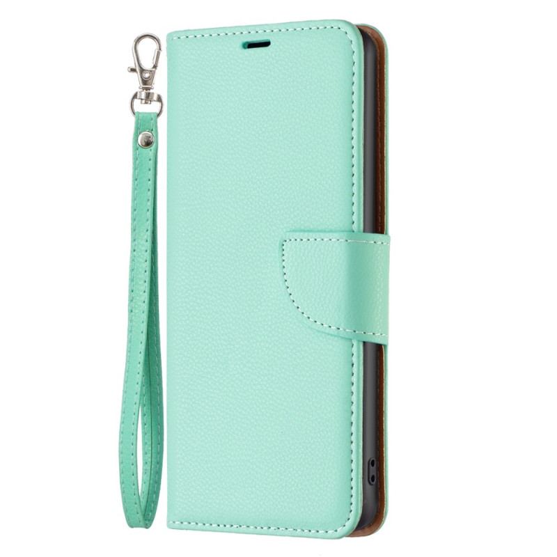 Capa Flip Para Xiaomi 13 Lite Fecho Oblíquo De Lichia