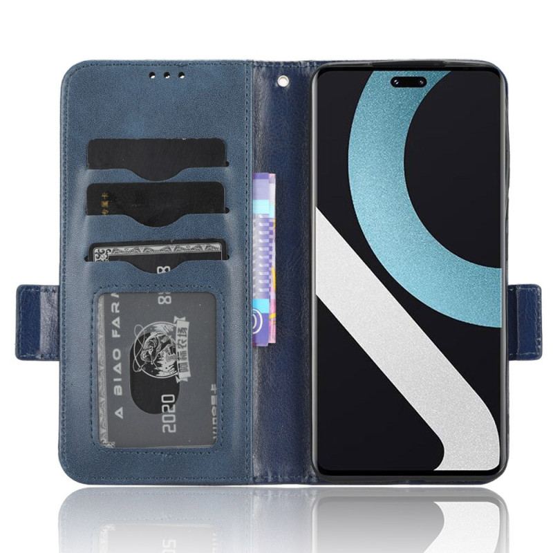 Capa Flip Para Xiaomi 13 Lite Triângulos Com Cordão